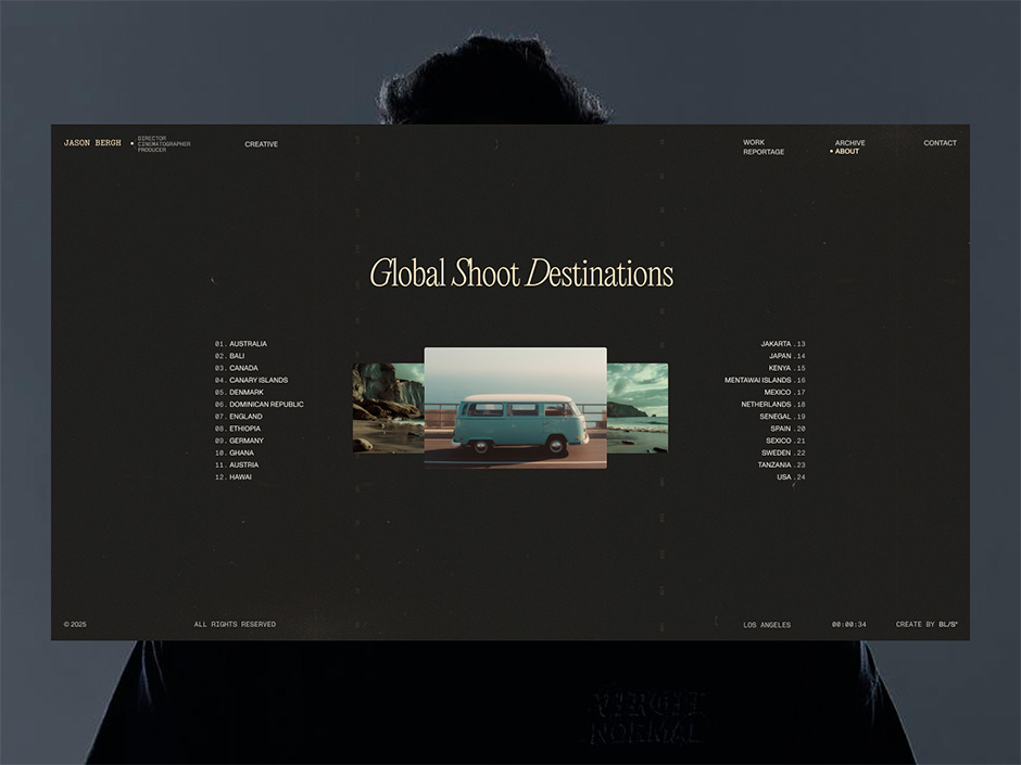 Not a Portfolio. A Presence.